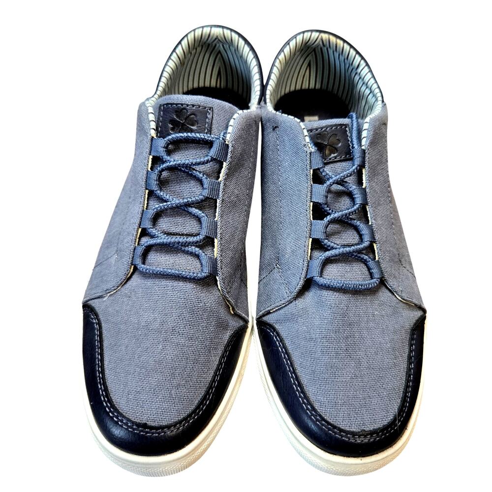 Lukees 9.5 Men's Blue Slip Ons Tennis Shoes Athletic Sneakers Causal 9 1/2
